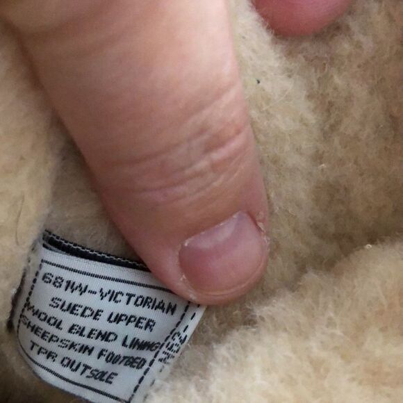 BearPaw 11 Victorian Hickory II Chocolate Brown Sheepskin Lined Suede Boots - Picture 7 of 13